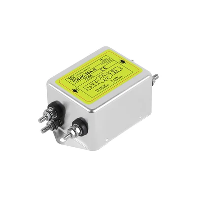 Однофазный AC 220V питания фильтр EMI анти-помех очистки аудио CW4E-S 3A6A10A20A30A