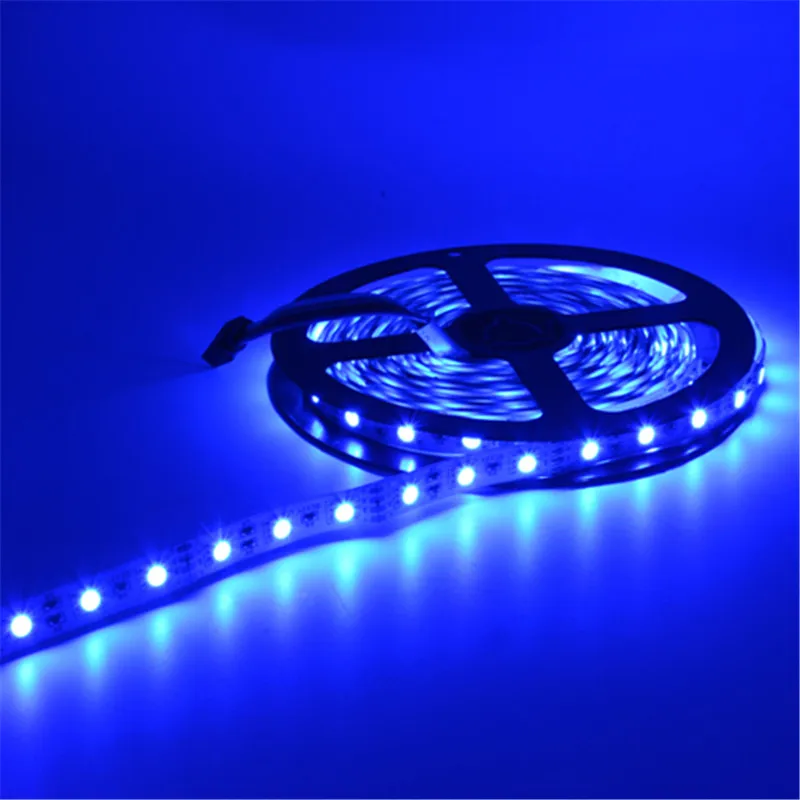 

Foxanon 5050 RGB Led Strip Light 60 leds/m PC Led Strip Tape for Outdoor Indoor Holiday Flexible Led Strip Light