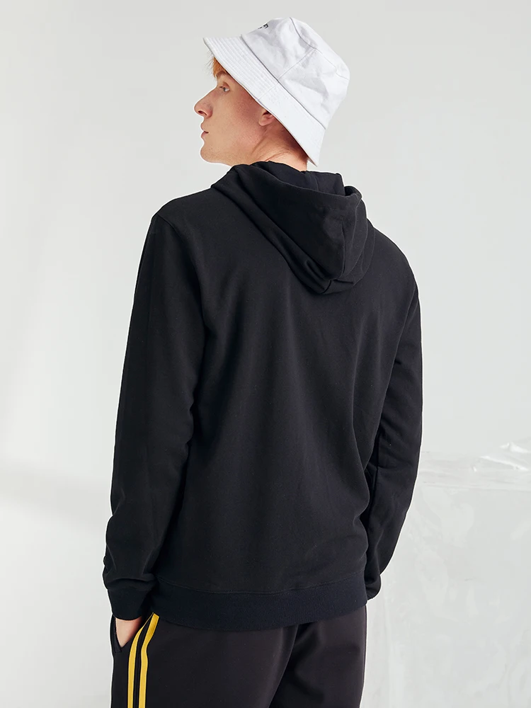 Pioneer Camp модные оранжевые толстовки для мужчин на каждый день на молнии осень Homme Youth Black толстовка с капюшоном AWY908168