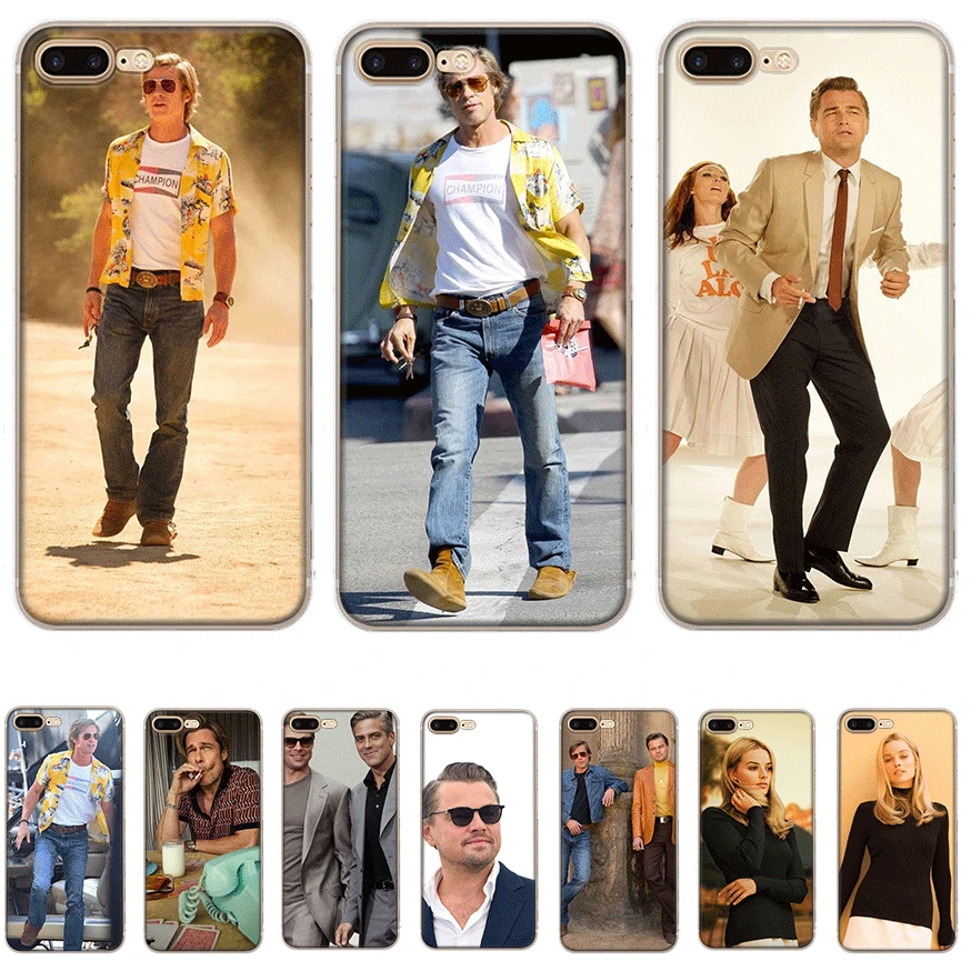 

Mobile Phone Case tpu for iPhone 11 Pro X XS Max iPhone XR 6 6S 7 8 Plus 5 5S SE Cover Once Upon A Time In Hollywood