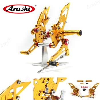 

Arashi CNC Adjustable Footrest Rearset For KAWASAKI NINJA 300 EX300B ABS EX300A/ EX300 ABS/ EX300A / SE Foot Peg