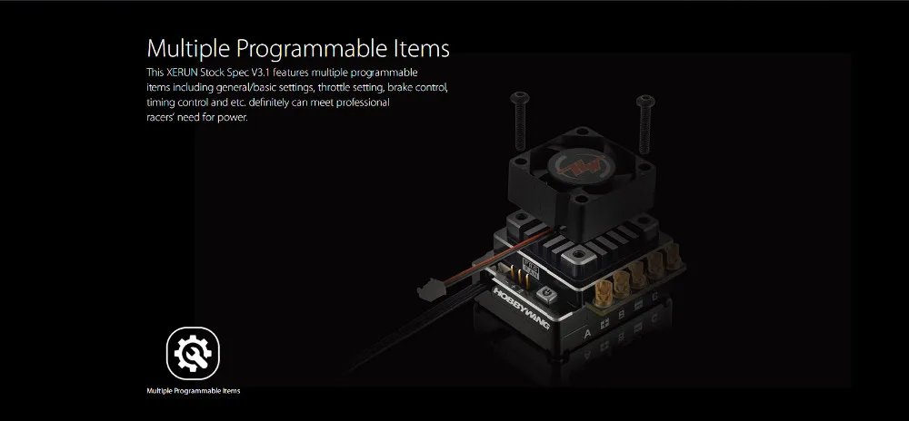 Hobbywing XeRun сток спец V3.1 100A ESC сенсорный бесщеточный конкурс для 1/10 1/12 масштаб по бездорожью RC Touring Buggy