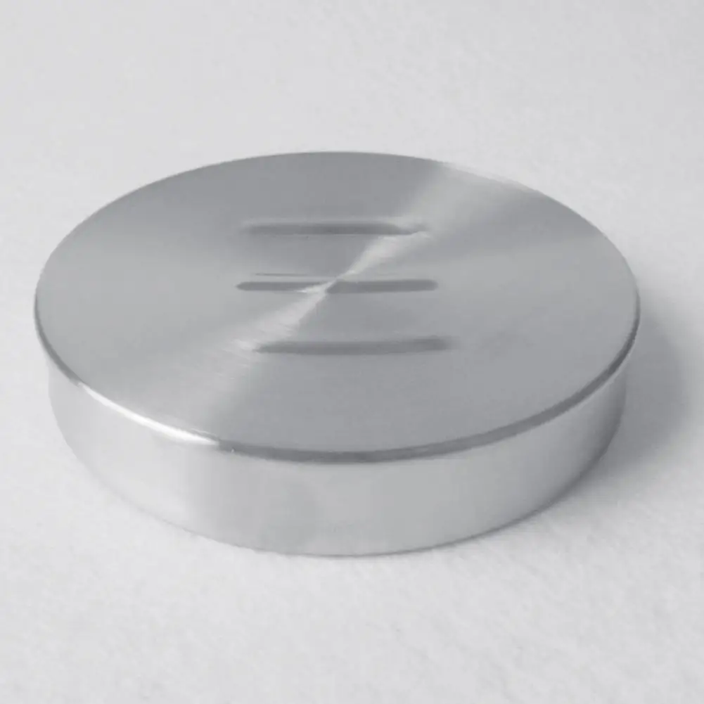 

Non-toxic Stainless Steel Soap Dish Bathroom Shower Rust Corrosion Resistant Large Deep Dish Storage ContainerDrainage Channels
