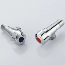 От производителя высококачественный толстый цинковый сплав треугольный клапан водозапорный кран медный керамический клапановый элемент инженерный о