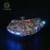 Kyglaring Led Light Ki For lego 75105  The Force Awakens Millennium Falcon  Blocks  (only light included) ► Photo 3/6