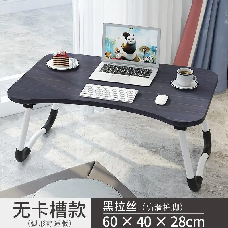 Стол для ноутбука кровать можно сложить ленивый маленький стол для настольной спальни с студенческим спальным столом - Цвет: Model 12