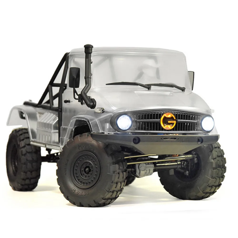 Peças do Carro Conjunto para 1 Grade Dianteira Transformar Luzes Traseiras Capa - 10 Axial Scx10 ii Umg10 4x4 6x6 rc Acessórios 3 para 1 10 axial scx10 ii umg10