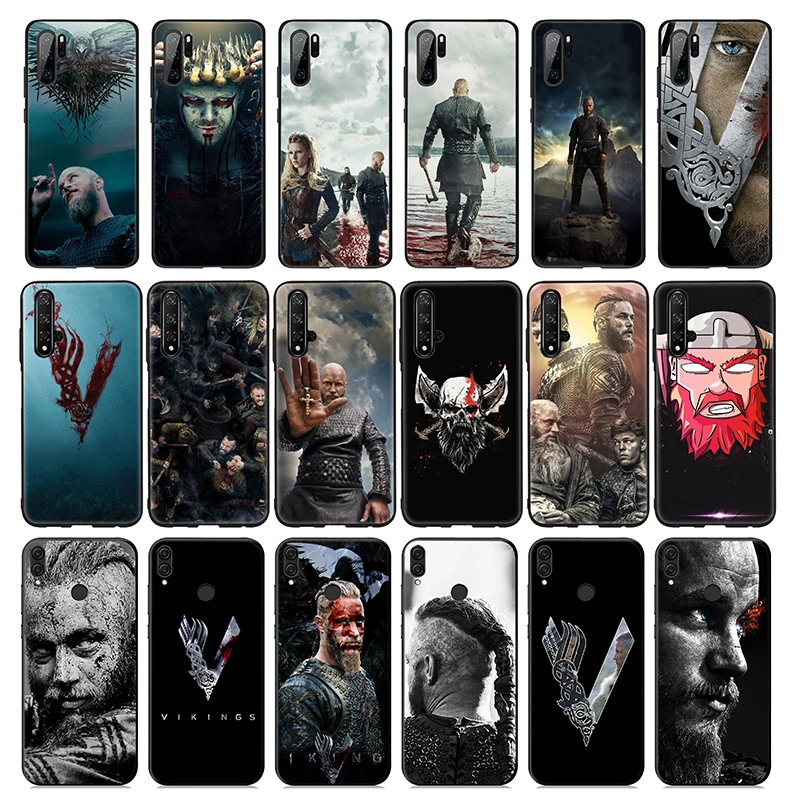 Vikings Tv показывает Мягкий силиконовый чехол для huawei P30 P20 P10 Lite Pro P Smart Plus 2018 2019 Z |