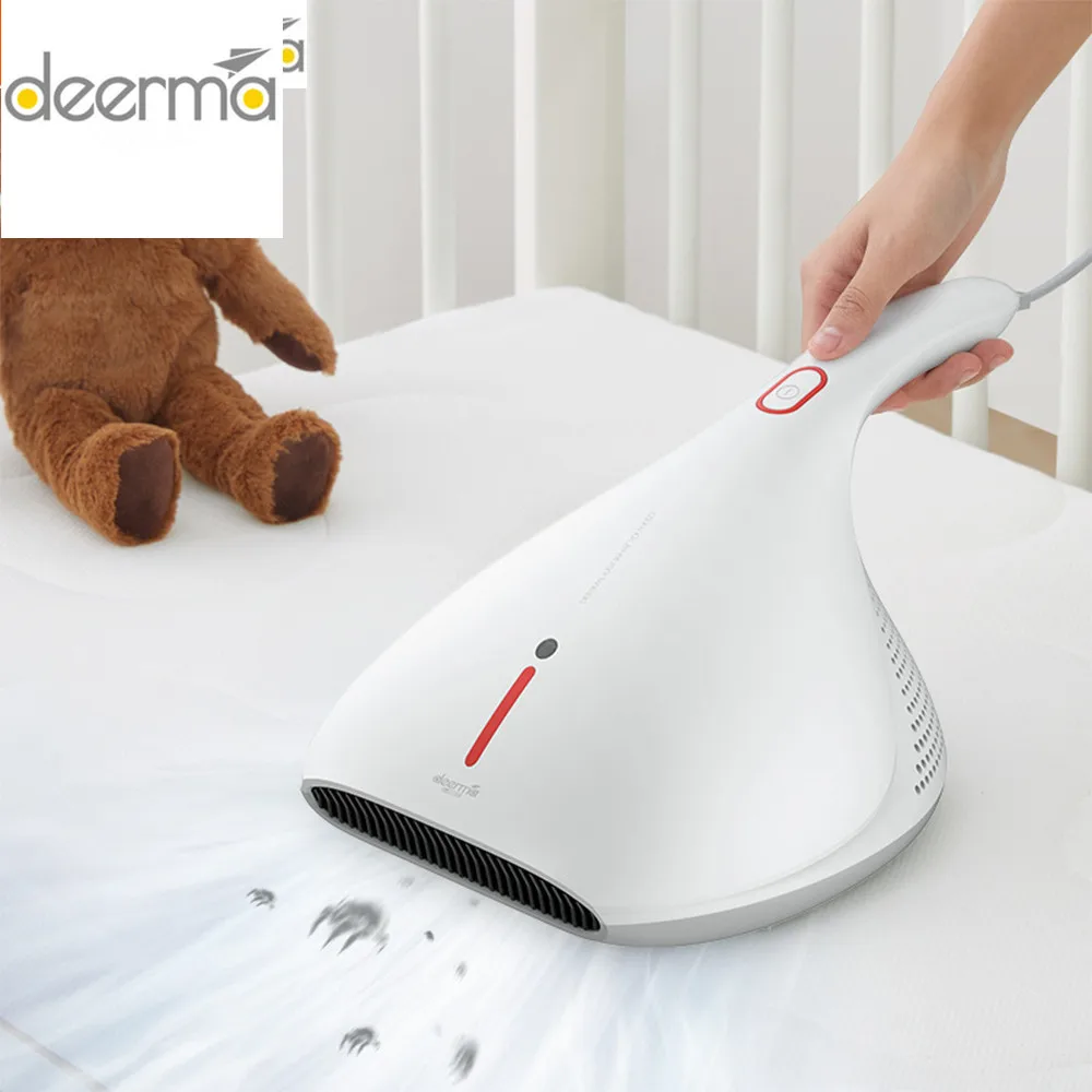 YOUPIN DEERMA Mite Removal Vacuum Cleaner HandheldPhotothermal Shock Ultraviolet Lights Mite Removal 13 kP Strong vacuum cleaner