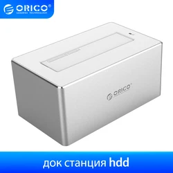 ORICO – boîtier de Station d'accueil en alliage d'aluminium, pour disque dur SATA vers USB 3.0, 2.5/3.5 pouces, supporte 18 to UASP 
