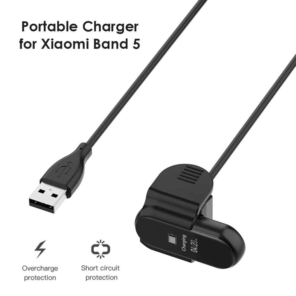 USB кабель для зарядки Xiaomi Mi Band 5 30/50/100 см|Смарт-аксессуары| |