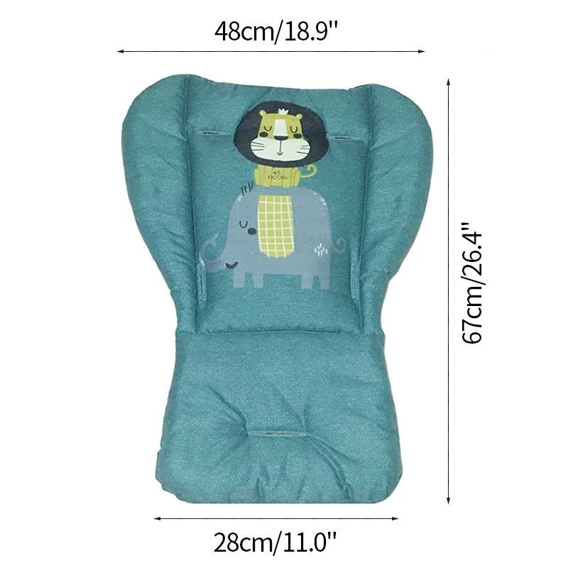 baby stroller cover net Baby Stroller Mattresses Cushion Seat Cotton Breathable Car Pad for Baby Prams Cart Mat Liner Newborn Pushchairs Accessories baby stroller cover for winter