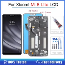 

ML1 2022 6.26" for Xiaomi Mi8 Mi 8 Lite / Mi 8X LCD Display + Frame Screen Touch Digitizer Assembly LCD Display 10 Point