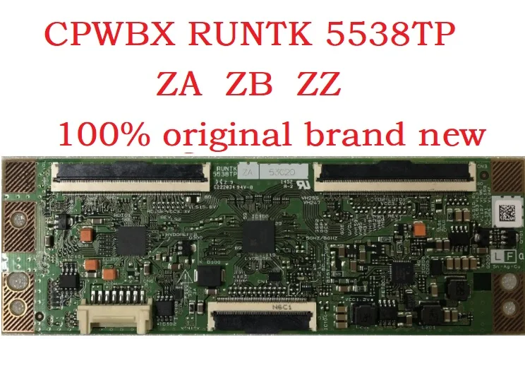 Yqwsyxl 100% оригинальная новая логическая плата RUNTK 5538TP ZA RUNTK5538TP ZB ZZ ЖК-контроллер TCON |