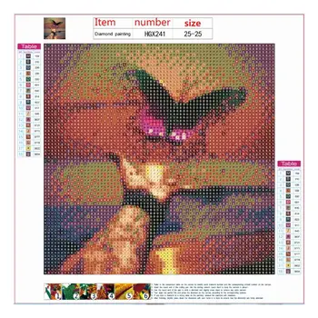 

4 Pack Flying 5D Diamond Painting Full Drill Rhinestone Embroidery Cross Stitch D08F