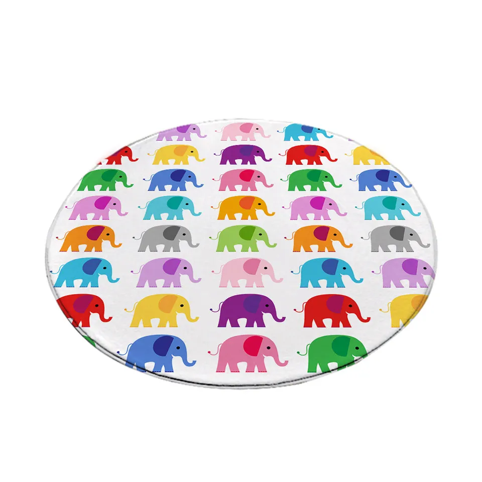 白底-SWYD2061大象彩贴画