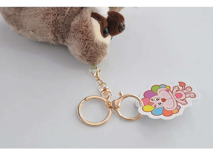 10 см, плюшевый Kawaii брелок, Ленивец, мягкая игрушка, кукла, маленькое животное, брелок, подвеска, плюшевый мини Ленивец, игрушки, подарки для детей