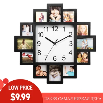

DIY Wall Clock Modern Design DIY Photo Frame Clocks Price Reduction Promotion