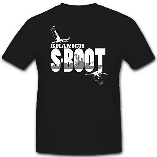 Hot Sell 2019 Fashion S-boat Crane Germany Armed Forces Military Navy Ship-O-Neck T Shirt | Мужская одежда