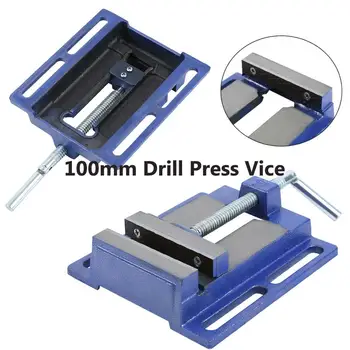 

100mm Heavy-Duty Precision Cast-Iron Pillar Drill Press Milling Machine Vice Hand Clamp Woodworking Drilling Clamp-Tool