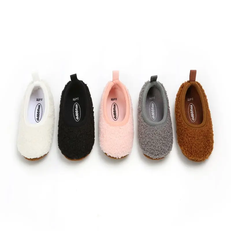  Newborn Baby Boots Winter Baby Girls Shoes Fur Snow Boot Toddler First Walkers Infant Warm Soft Sol