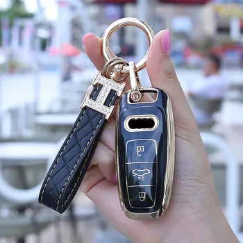 Nuova custodia in TPU Cover chiate/telecomando per Audi A3 A6L A6 A7 A8 Q7 Q8 portachiavi borse per coperture accessori per Auto 4 Nuova custodia in TPU Cover chiate/telecomando per Audi A3 A6L A6 A7 A8 Q7 Q8 portachiavi borse per coperture accessori per Auto - Nuova custodia in TPU per chiave Auto per Audi A3 A6L A6 A7 A8 Q7