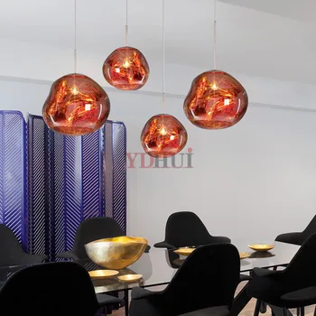 

Modern novelty art deco glass pendant light LED E27 with 3 colors for living room bedroom restaurant kitchen cafe hotel office
