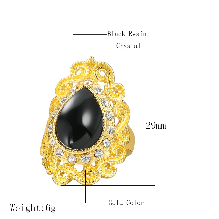 2016-Fashion-Black-Ring-Women-s-Jewelry-Gold-Color-Austrian-Crystal-Rings-Mosaic-Water-Drop-Resin (1)