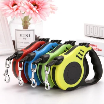

Durable 3M / 5M Automatic Retractable Nylon Extendable Leash for Small Dogs Pet Supplies Dogs