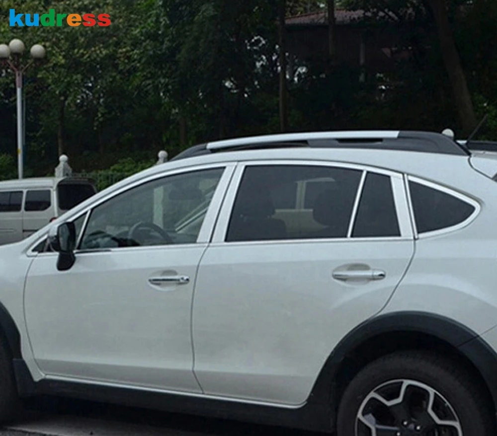 Для Subaru XV Impreza Хэтчбек 2012 2013 верх+ низ Центральная стойка для литья под давлением для укладки волос полный подоконник отделка 26 шт./компл