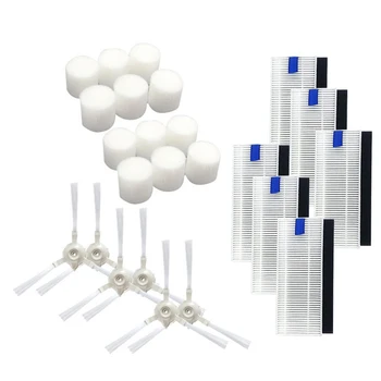 

Top Sale Robot Vacuum Cleaner Filter Sn Side Brush Set for 360 S6 ing Robot Vacuum Cleaner Spare Parts Kit Replacement