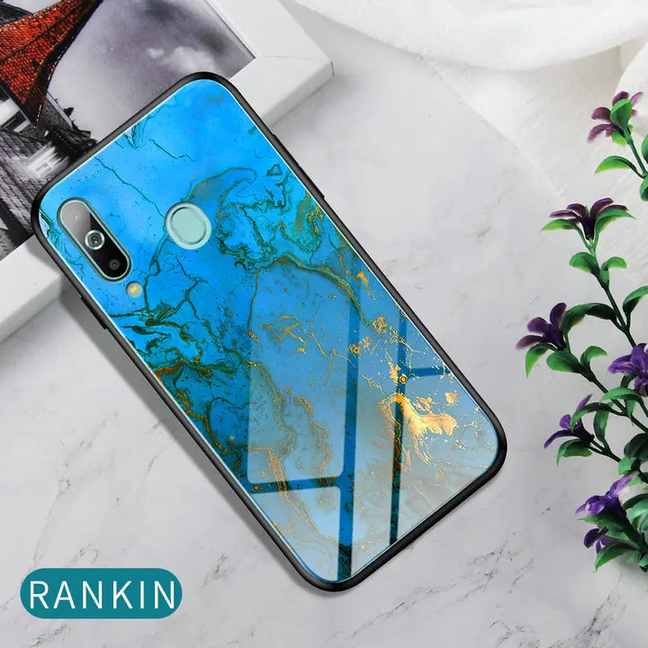 Роскошное закаленное стекло Etui для Coque samsung A50 Чехол samsung A70 чехол A20E A30S A50S 50 S A40 чехол для samsung Galaxy A10