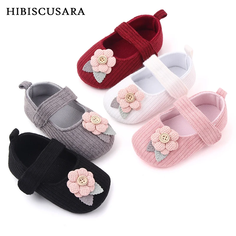 Low Price Clothing Prewalker Shoes Crib-Shoes Flower Newborn Soft-Sole Cotton-Fabric Infant Baby QLXVDYYow