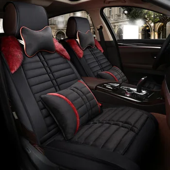 

Warm Car Seat Cover Winter Cushion seats covers for mitsubishi outlander 3 xl pajero 2 3 4 sport maserati levante lancia delta