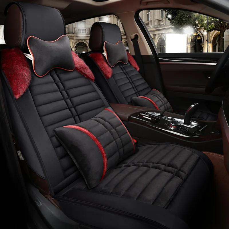 

Warm Car Seat Cover Winter Cushion seats covers for ssangyong actyon korando kyron rexton porsche cayenne macan