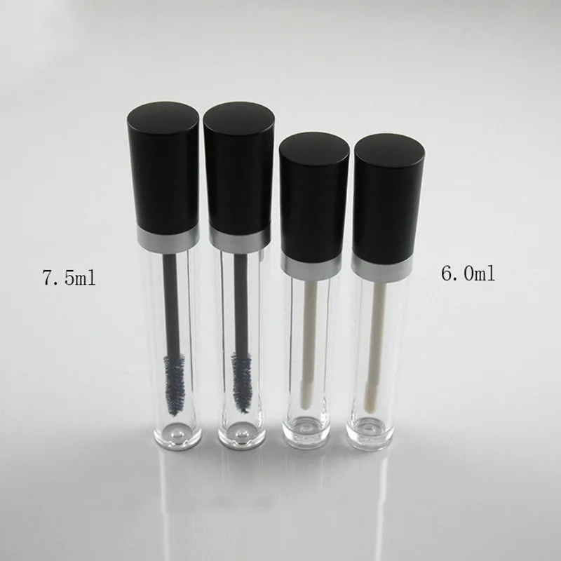 

10/30pcs 7.5ml Empty Mascara Tubes Clear Eyelash Tube Mascara Bottle 6ml Plastic Lip Gloss Tube Cosmetic Packaging Containe