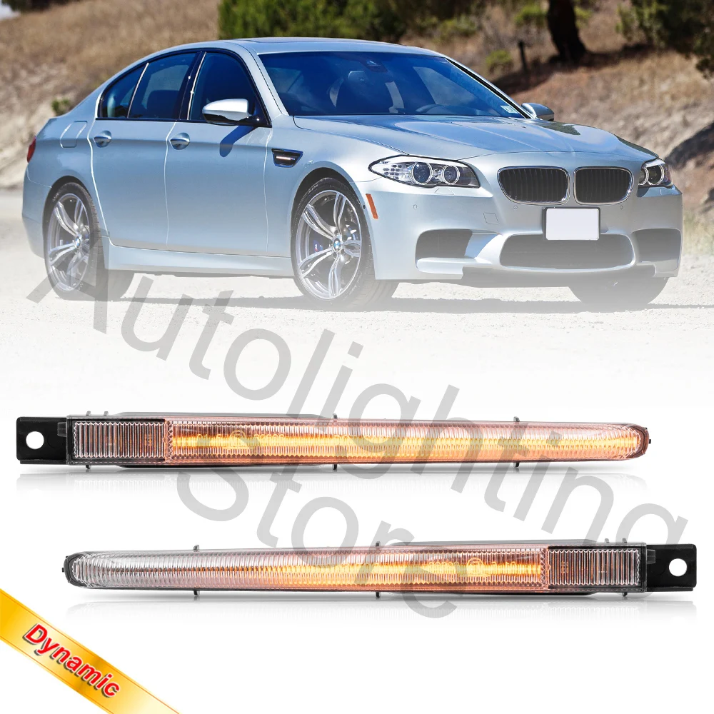 2 шт. Светодиодные поворотники для BMW 5 Series F10 M5 S63N FV91 FV92 FV93 | Автомобили и мотоциклы