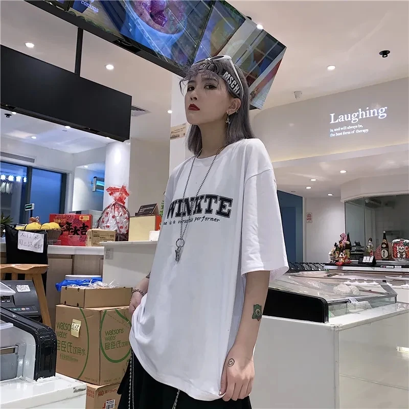 Street Rock Harajuku Gothic clothes clothing top vintage goth женские футболки Tee y2k T-shirt street aesthetic shirt Rap Tshirt