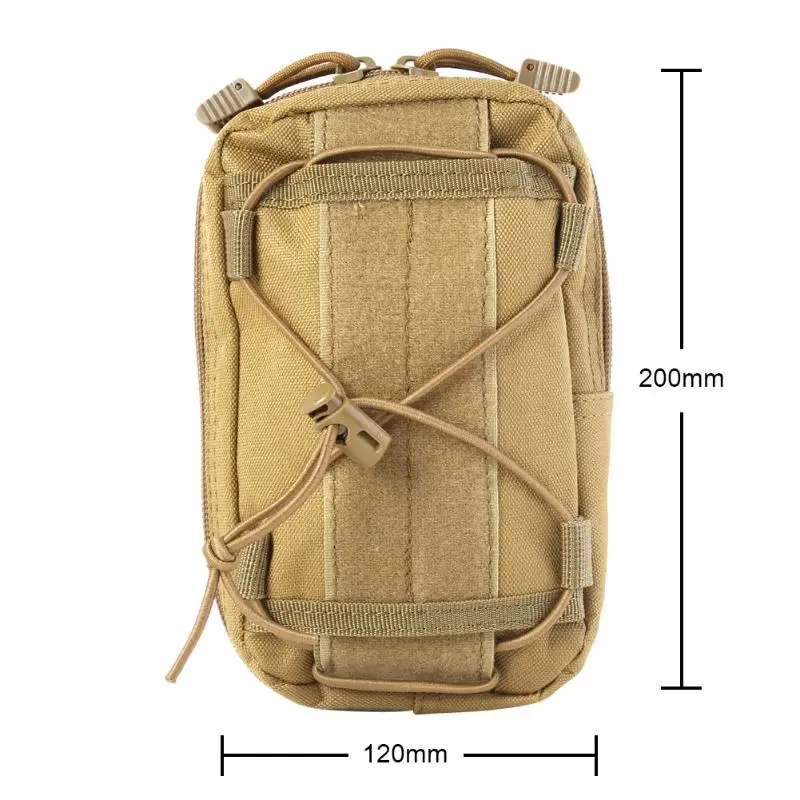 600D Открытый Molle сумка Защита окружающей среды и долговечность талии плечо Сумка для охоты кемпинга