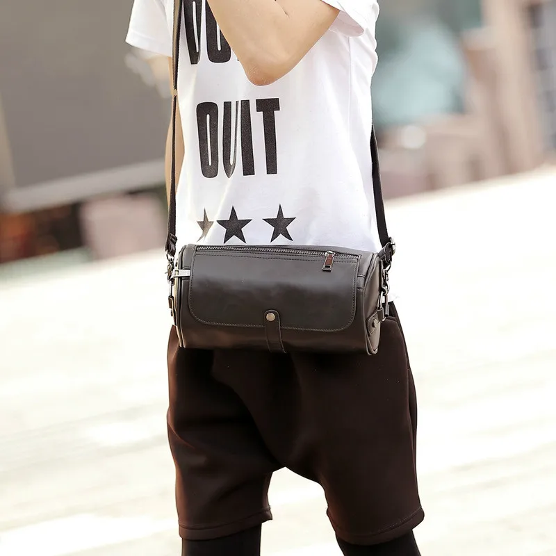 

New Single Shoulder Slant Bag Small Straddle Bag Men and Women's Bag Breast Bag