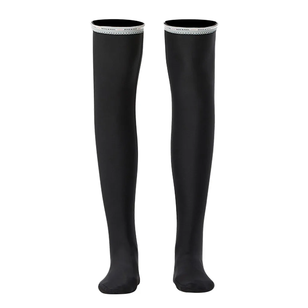 Women Wetsuit 1.5mm Long Diving Socks Warm Non-Slip Swimming Stocking Boots