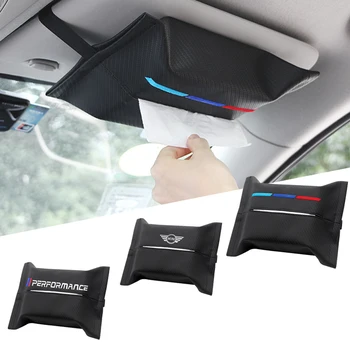 

1pc Car Tissue Box Case Napkin Styling Tissue Box Holder For BMW Mini coopers R50 R51 R52 R53 R52 R55 R56 F54 F55 F56 F57 F60