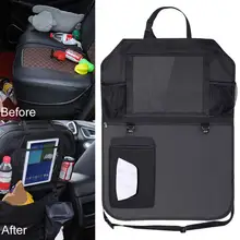 Автомобильный Органайзер на заднее сиденье для планшета, сумка для хранения с держателем для салфеток, аксессуары для автомобиля, интерьер