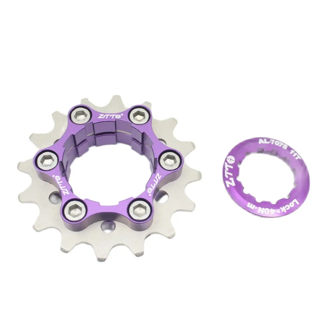 Pignon Roue Libre 3 Vitesses 16T-19T-22T Pour VTT/vélo Route - Référence FW-3S - Finition Jaune