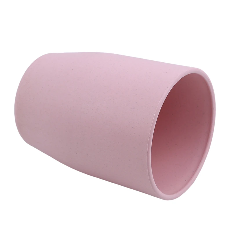 Toothbrush Cup Wash Tooth Mug Bathroom Cup Eco-friendly Bamboo Fiber Water Children Breakfast Plastic Milk Drink Cup