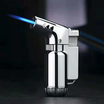 

Creative Cigar Inflatable Lighter High Temperature Welding Torch Personality Windproof Igniter Direct Injection Flame Spray G