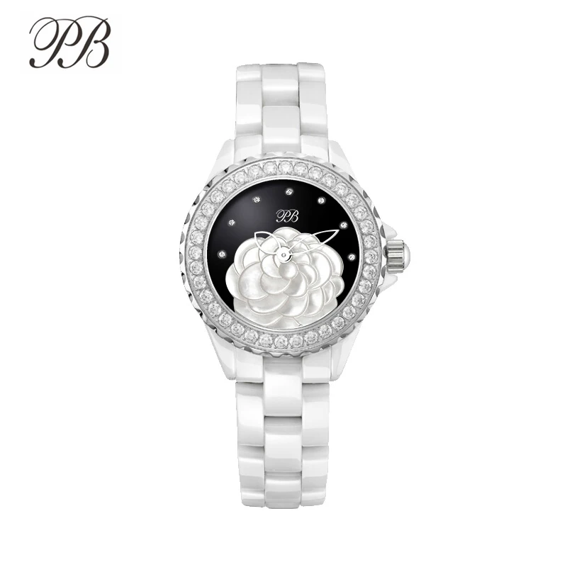 PB Watches for Women female Flower 