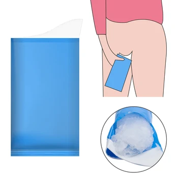 

4 Pcs/ Set Portable Outdoor Travel Emergency Urine Bags Disposable Urine Prevent Stink Mini Toilet Urine Bags for Men Women