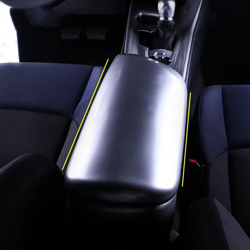 

ABS Interior Armrest Box Decorative Cover Trim Left Hand Drive LHD For Toyota C-HR CHR 2016 2017 2018 2019