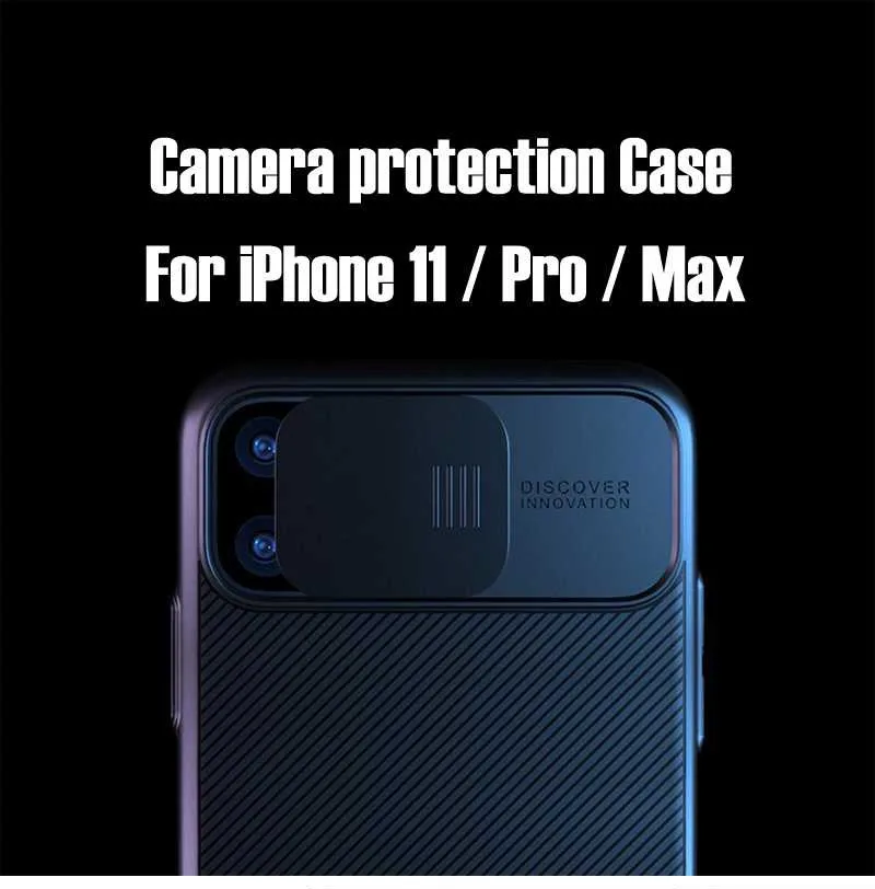 Для iPhone 11 Pro Max чехол NILLKIN CamShield защитный чехол для камеры PC задняя крышка для iPhone 11 Защита объектива задний Чехол